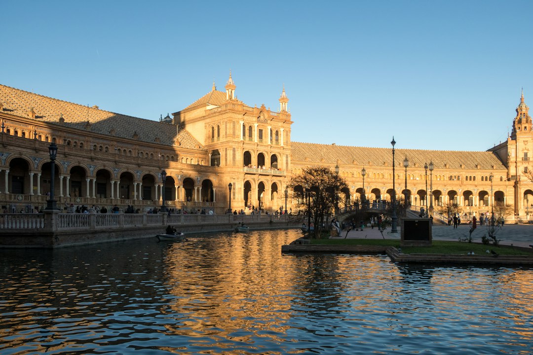 Plaza de España and its iconic architecture in Seville